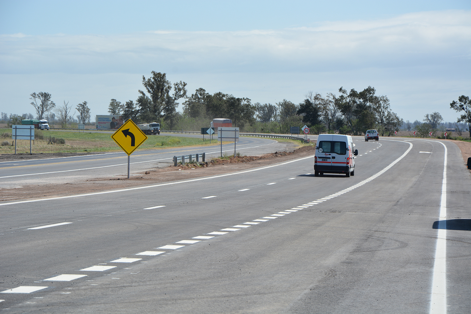 NACIÓN HABILITÓ EL PRIMER TRAMO DE AUTOPISTA DE LA RUTA 34 EN EL CORAZÓN DE SANTA FE I